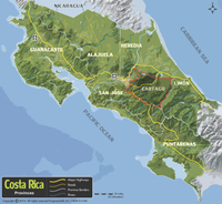 The Cartago Province of Costa Rica